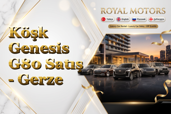 Köşk Genesis G80 Satış - Gerze