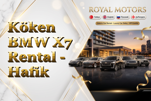 Köken BMW X7 Rental - Hafik