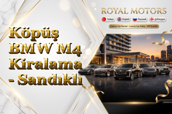 Köpüş BMW M4 Kiralama - Sandıklı