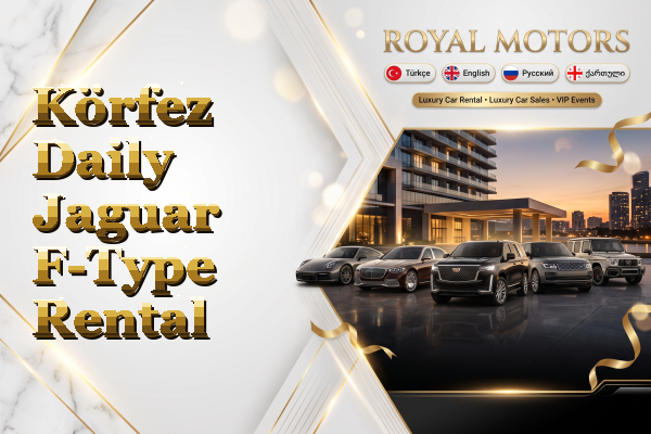 Körfez Daily Jaguar F-Type Rental