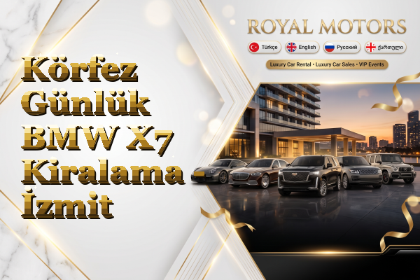 Körfez Günlük BMW X7 Kiralama - İzmit