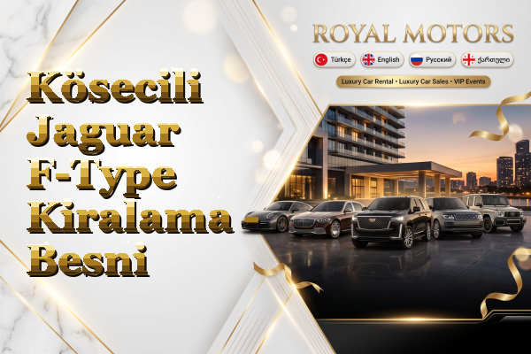 Kösecili Jaguar F-Type Kiralama - Besni