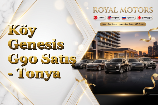 Köy Genesis G90 Satış - Tonya