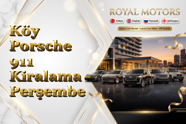 Köy Porsche 911 Kiralama - Perşembe
