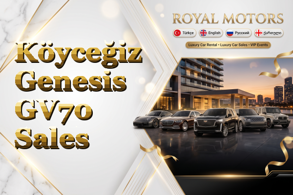 Köyceğiz Genesis GV70 Sales