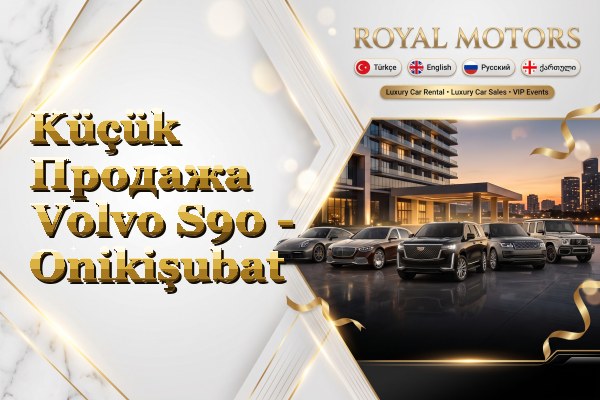 Küçük Продажа Volvo S90 - Onikişubat