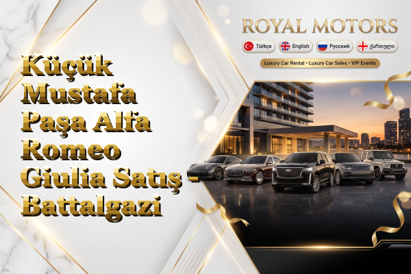Küçük Mustafa Paşa Alfa Romeo Giulia Satış - Battalgazi