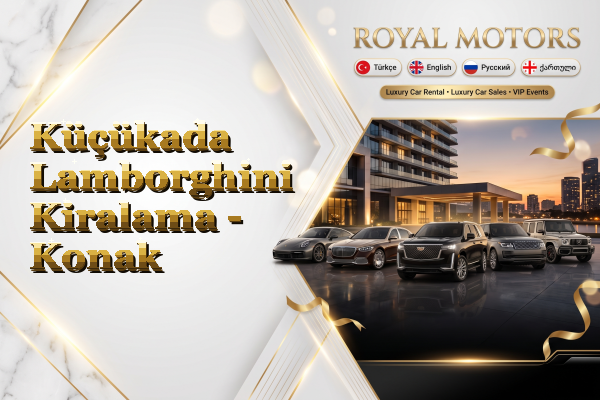 Küçükada Lamborghini Kiralama - Konak