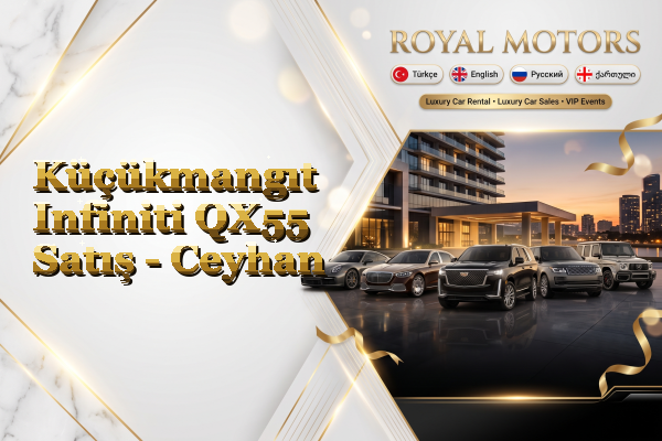 Küçükmangıt Infiniti QX55 Satış - Ceyhan
