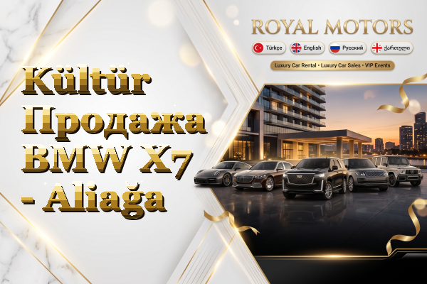 Kültür Продажа BMW X7 - Aliağa