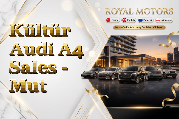 Kültür Audi A4 Sales - Mut