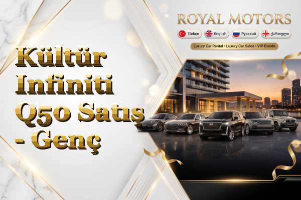 Kültür Infiniti Q50 Satış - Genç