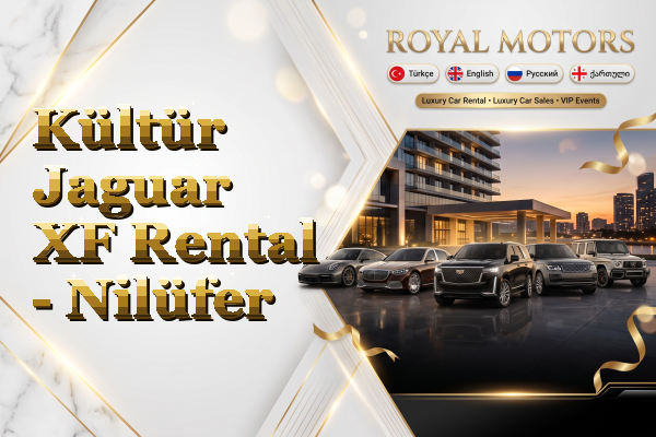 Kültür Jaguar XF Rental - Nilüfer