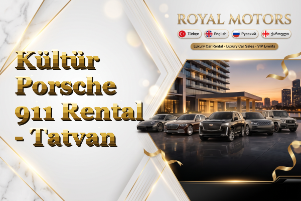 Kültür Porsche 911 Rental - Tatvan