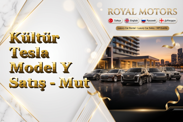 Kültür Tesla Model Y Satış - Mut
