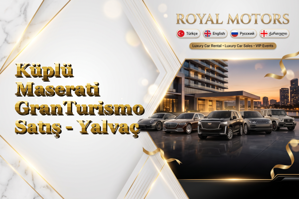 Küplü Maserati GranTurismo Satış - Yalvaç