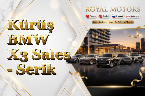 Kürüş BMW X3 Sales - Serik