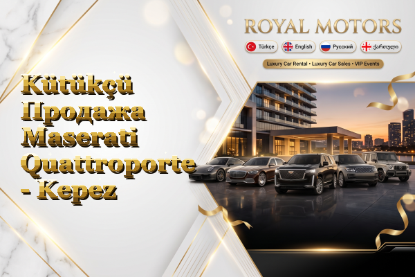 Kütükçü Продажа Maserati Quattroporte - Kepez