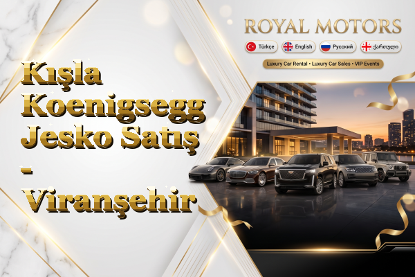 Kışla Koenigsegg Jesko Satış - Viranşehir