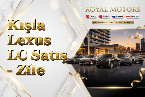 Kışla Lexus LC Satış - Zile