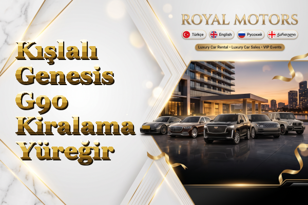 Kışlalı Genesis G90 Kiralama - Yüreğir