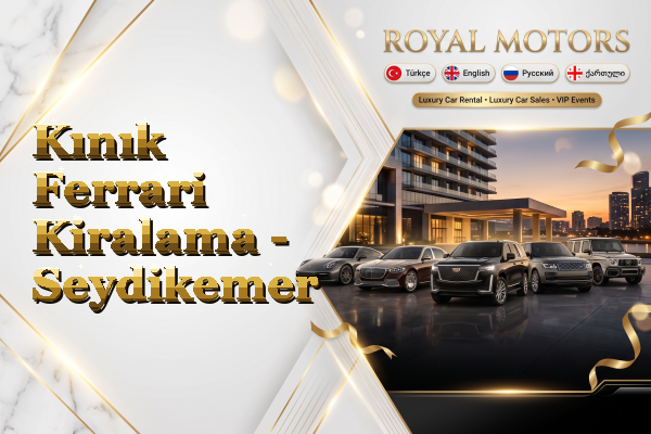 Kınık Ferrari Kiralama - Seydikemer