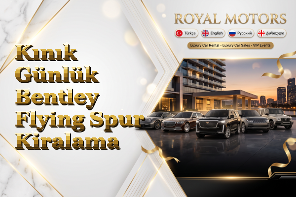 Kınık Günlük Bentley Flying Spur Kiralama