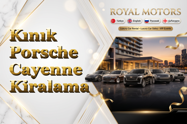 Kınık Porsche Cayenne Kiralama