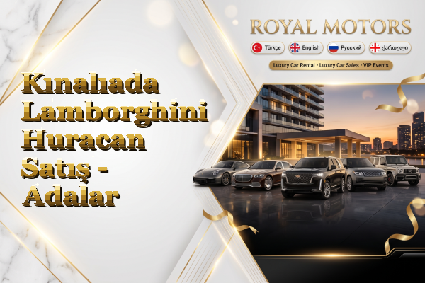 Kınalıada Lamborghini Huracan Satış - Adalar
