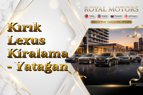 Kırık Lexus Kiralama - Yatağan
