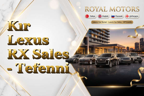 Kır Lexus RX Sales - Tefenni