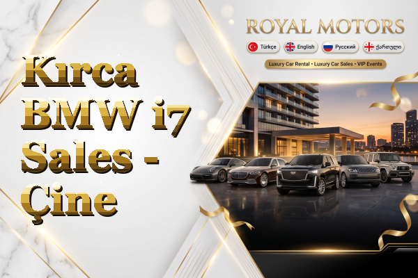 Kırca BMW i7 Sales - Çine