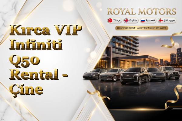 Kırca VIP Infiniti Q50 Rental - Çine