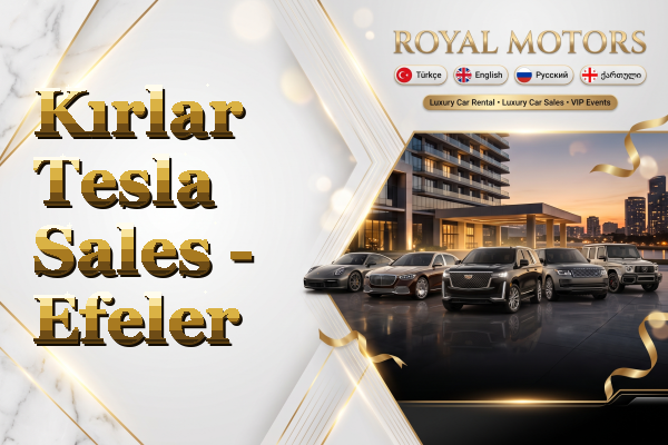 Kırlar Tesla Sales - Efeler