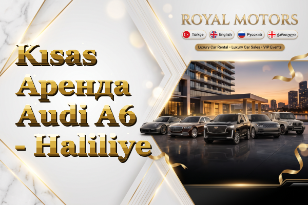 Kısas Аренда Audi A6 - Haliliye