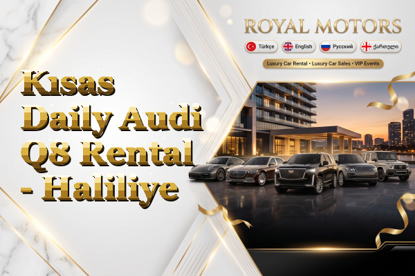 Kısas Daily Audi Q8 Rental - Haliliye