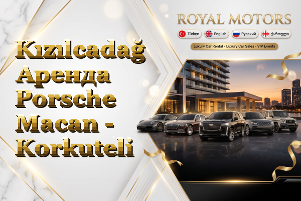 Kızılcadağ Аренда Porsche Macan - Korkuteli