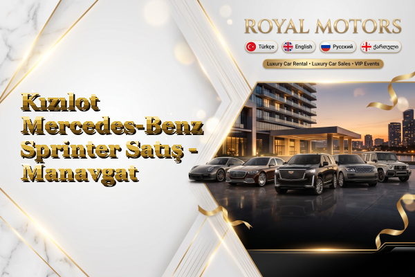 Kızılot Mercedes-Benz Sprinter Satış - Manavgat