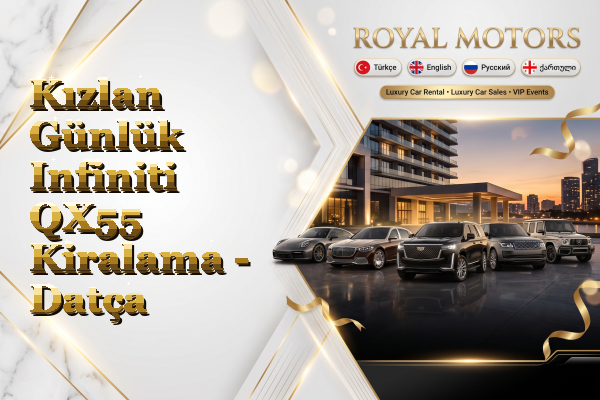 Kızlan Günlük Infiniti QX55 Kiralama - Datça