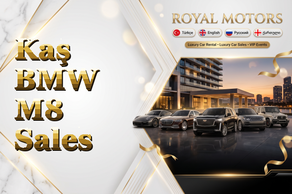 Kaş BMW M8 Sales
