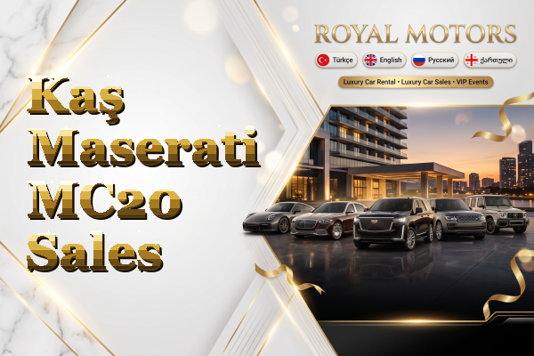 Kaş Maserati MC20 Sales