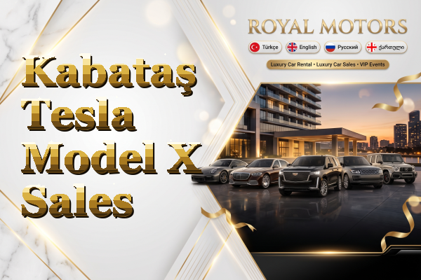 Kabataş Tesla Model X Sales
