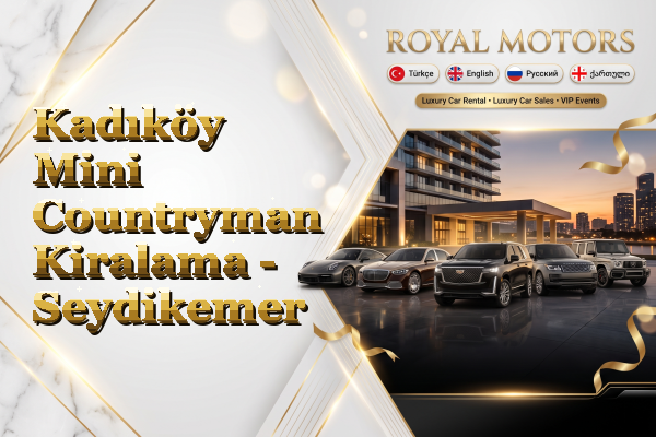 Kadıköy Mini Countryman Kiralama - Seydikemer