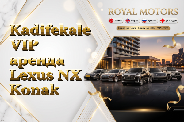 Kadifekale VIP аренда Lexus NX - Konak