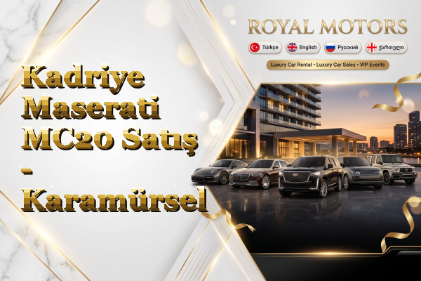 Kadriye Maserati MC20 Satış - Karamürsel