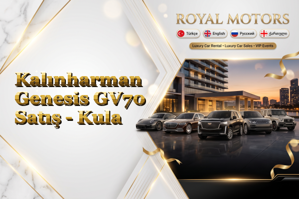 Kalınharman Genesis GV70 Satış - Kula