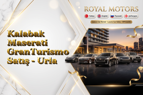 Kalabak Maserati GranTurismo Satış - Urla