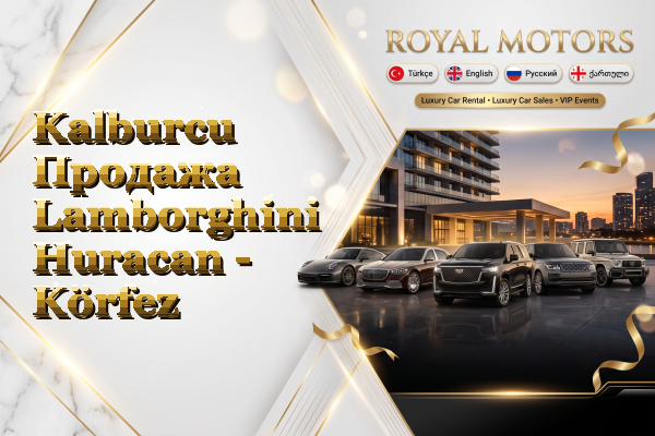 Kalburcu Продажа Lamborghini Huracan - Körfez