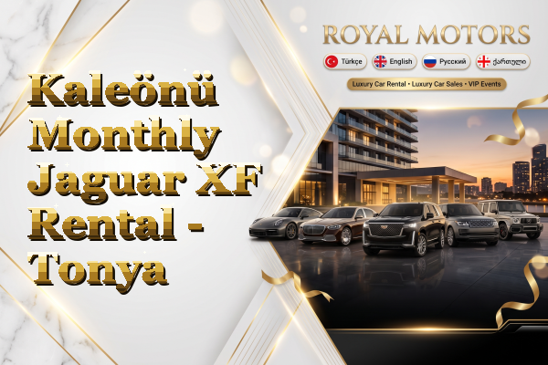 Kaleönü Monthly Jaguar XF Rental - Tonya