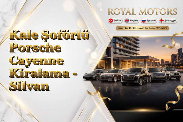 Kale Şoförlü Porsche Cayenne Kiralama - Silvan